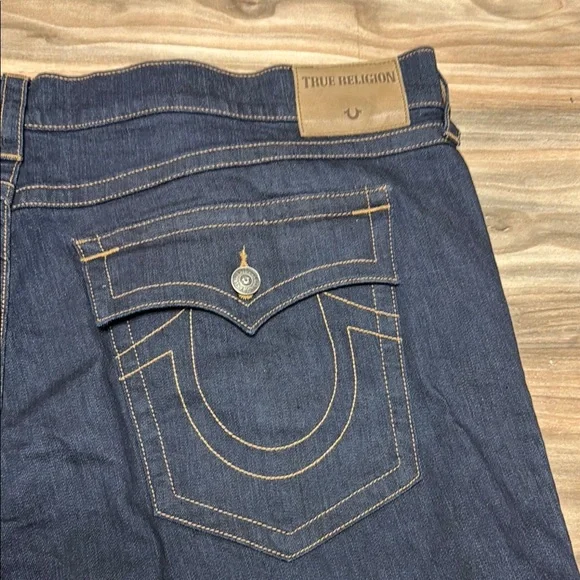 True Religion Ricky Relaxed Straight with Flap 48 x 33 Pants NWT New